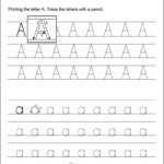 Tracing Each Letter A Z Worksheets   Raising Hooks Within Letter Worksheets A Z