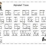 Tracing Letters Worksheet Free Download | Loving Printable Within Alphabet Writing Worksheets Free