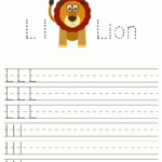 Upper/lower Letter L Writing Practice | Woo! Jr. Kids Activities In Letter Ll Worksheets
