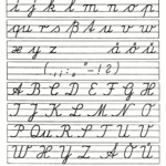 Wikipedia Gdr Handwriting   Link To Discussion Of Different For Alphabet Handwriting Worksheets A To Z Pdf
