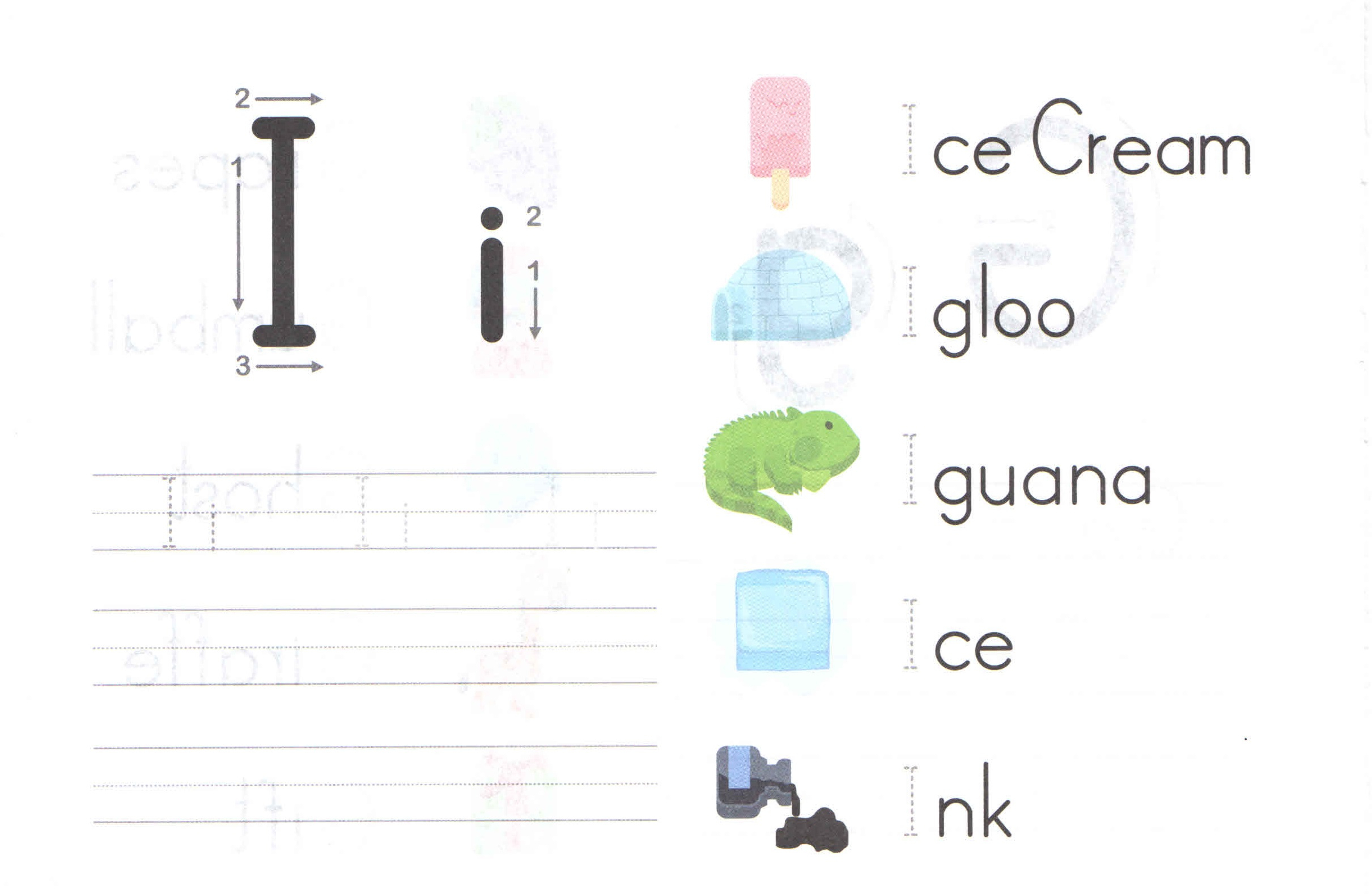 Worksheets For Each Sound In The Alphabet Free Also Mini for Letter Ii Worksheets For Kindergarten