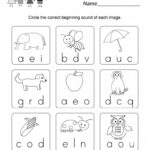 Worksheets For Pre Schoolers Preschool English Phonics Kids For Alphabet Phonics Worksheets Pdf