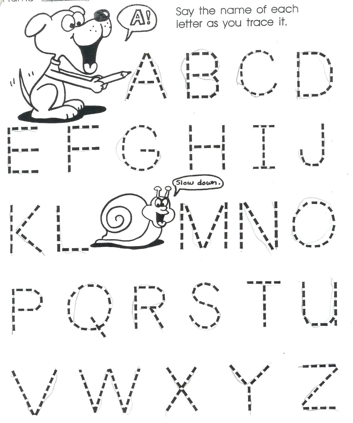 5 Year Old Alphabet Worksheets AlphabetWorksheetsFree