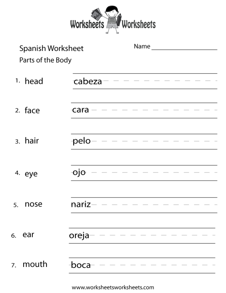 Worksheets R Beginners Printable English Free Spanish Basic Regarding Alphabet Exercises In Spanish