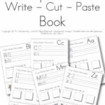 Write   Cut   Paste: Alphabet Set Within Alphabet Worksheets Cut And Paste