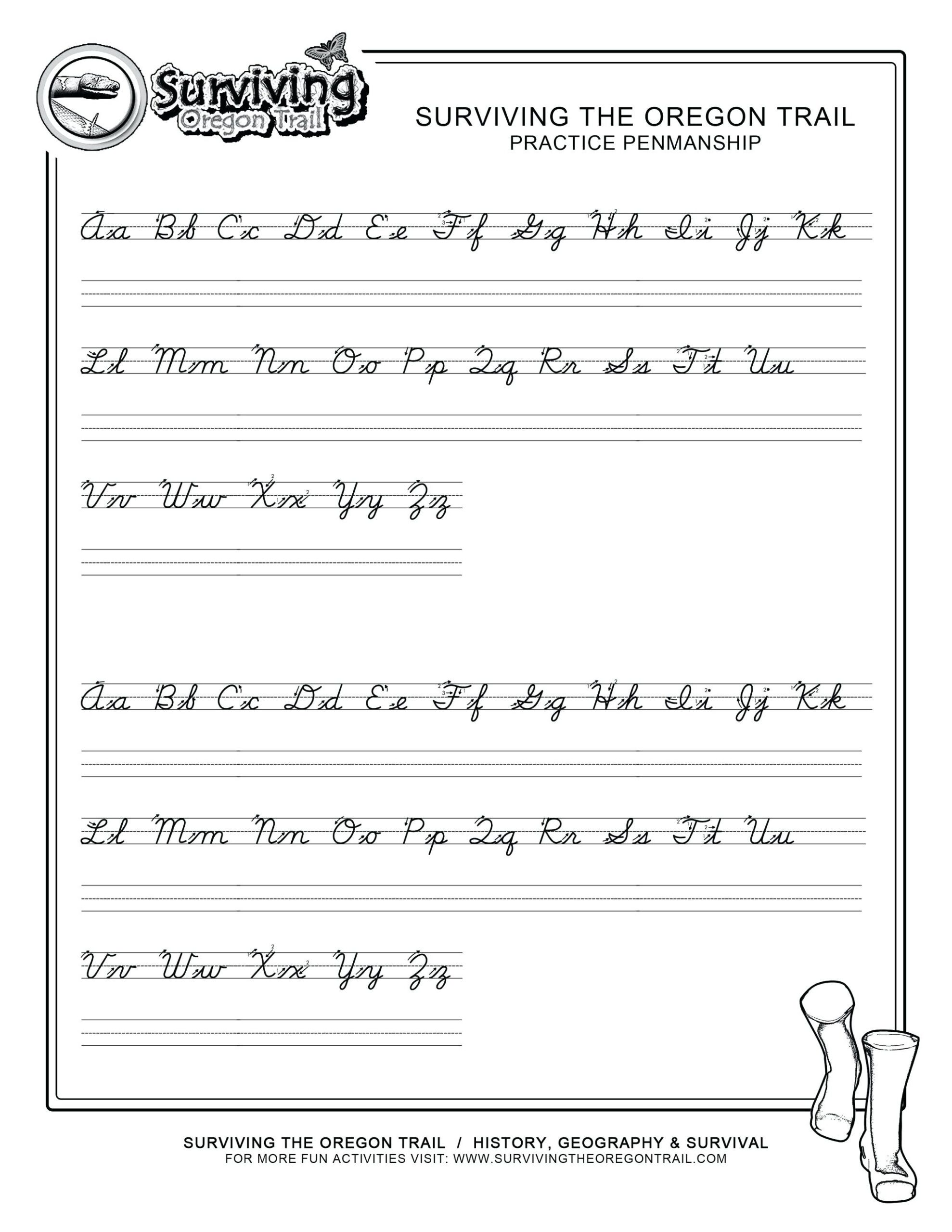 Write The Alphabet Worksheet – Pointeuniform.club inside The Alphabet Worksheets Pdf