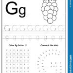 Writing Letter G. Worksheet. Writing A Z, Alphabet Throughout Letter G Worksheets For Kinder