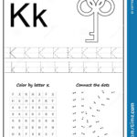 Writing Letter K. Worksheet. Writing A Z, Alphabet Inside Alphabet Worksheets For Kindergarten