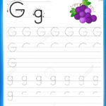 Writing Practice Letter G Printable Worksheet For Preschool.. In Letter G Worksheets For Kinder