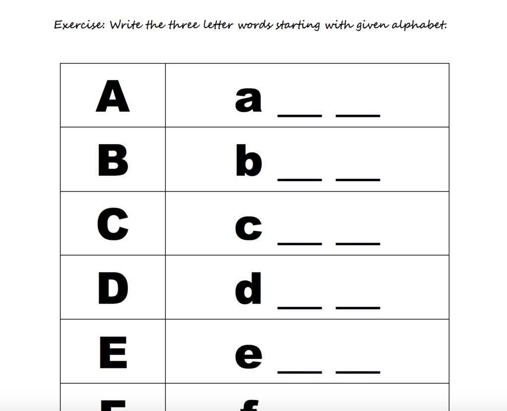 208 Free Alphabet Worksheets For Alphabet Worksheets Pdf Esl