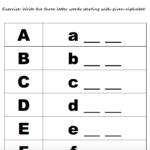 208 Free Alphabet Worksheets For Alphabet Worksheets Pdf Esl