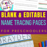235 Best Handwriting Practice Kindergarten Images In 2020 Intended For Benefits Of Name Tracing