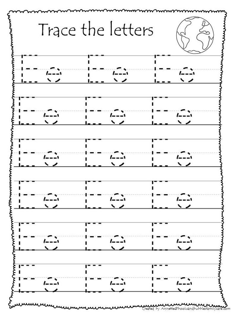 26 Printable Trace The Alphabet Worksheets. Preschool-Kdg for Alphabet Worksheets Grade R