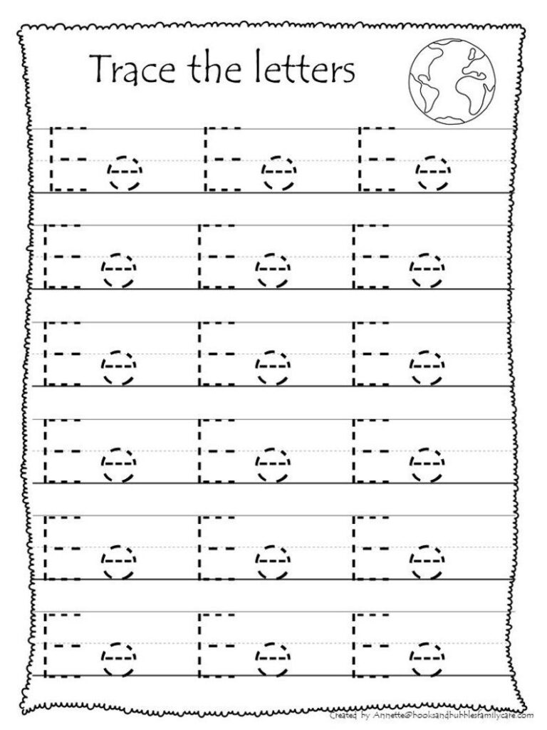 26 Printable Trace The Alphabet Worksheets. Preschool Kdg Pertaining To Grade R Alphabet Worksheets