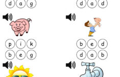 3 Letter Words Click On The Letters – Interactive Worksheet in 3 Letter Worksheets