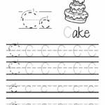 7 Best Images Of Preschool Writing Worksheets Free Printable Within Letter C Worksheets For Pre K