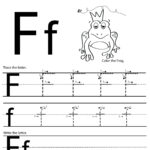 8 Best Images Of Free Printable Alphabet Worksheets Letter F Throughout Letter F Tracing Page