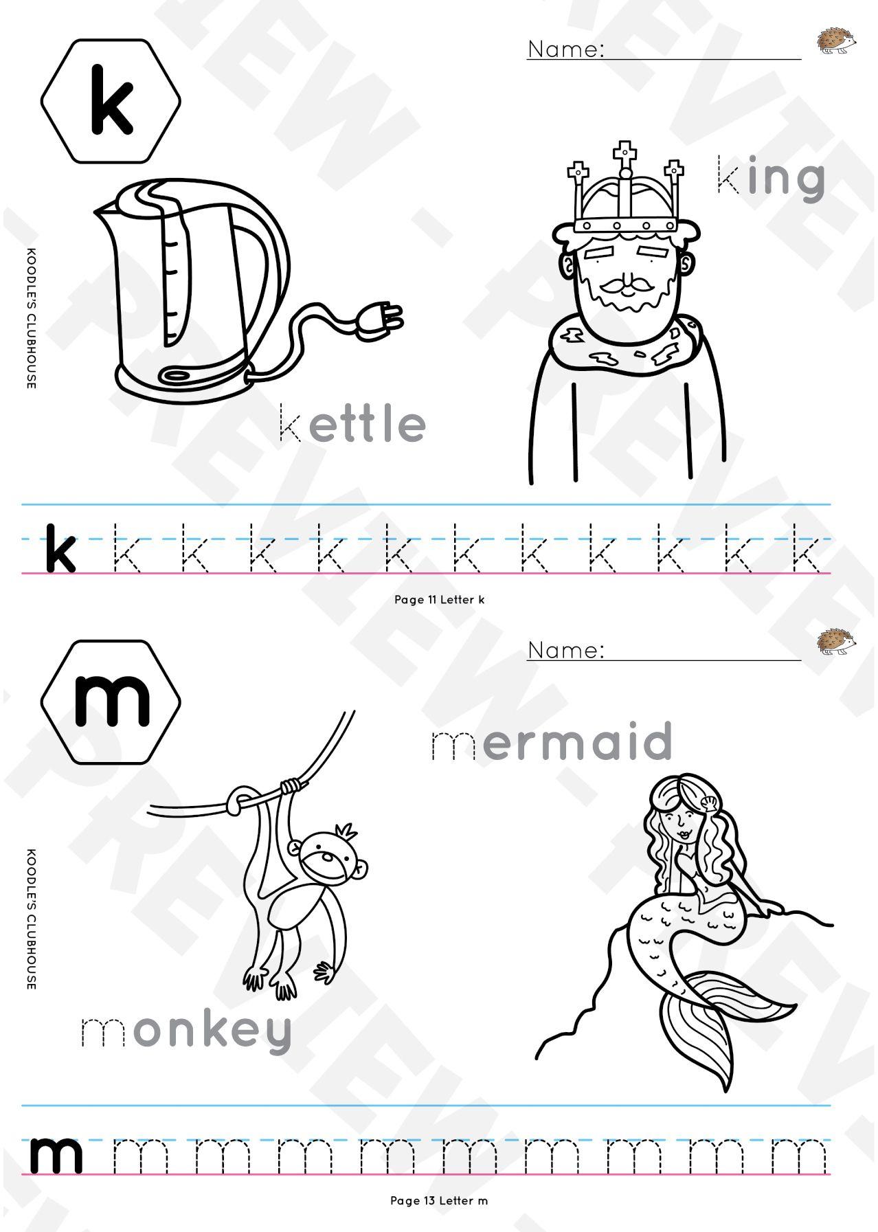 A To Z Tracing Worksheets | Tracing Worksheets, Letter in Name Tracing Outline