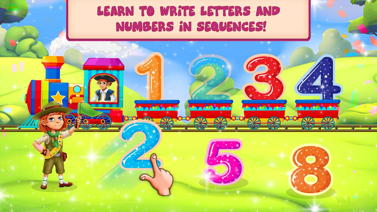 Abc 123 Tracing Learning Game [Ios] (With Images) | Learning for Abc 123 Tracing
