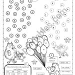 Abc, Number And Colour Fun (For Beginners)   Esl Worksheet Intended For Alphabet Exercises Elementary