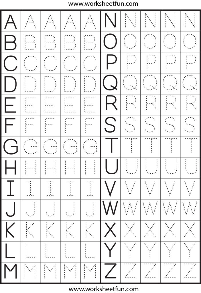 Abc Worksheets For Preschool To Free Download. Abc Pertaining To Alphabet Worksheets To Download