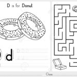 Alphabet A Z Tracing And Puzzle Worksheet, Exercises For Kids.. Within Alphabet Tracing Puzzle