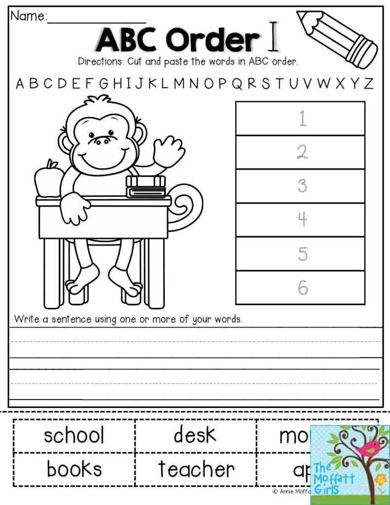 Alphabet Cutting Worksheets | Printable Worksheets And Inside Alphabet Cutting Worksheets