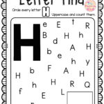 Alphabet Letter Of The Week H | Letter H Activities For Inside Letter H Worksheets For Pre K