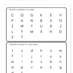 Alphabet Letter Recognition Assessment Pertaining To Letter Id Worksheets