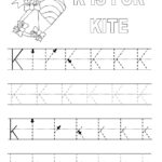 Alphabet Letter Tracing Printables | Activity Shelter For Alphabet K Tracing