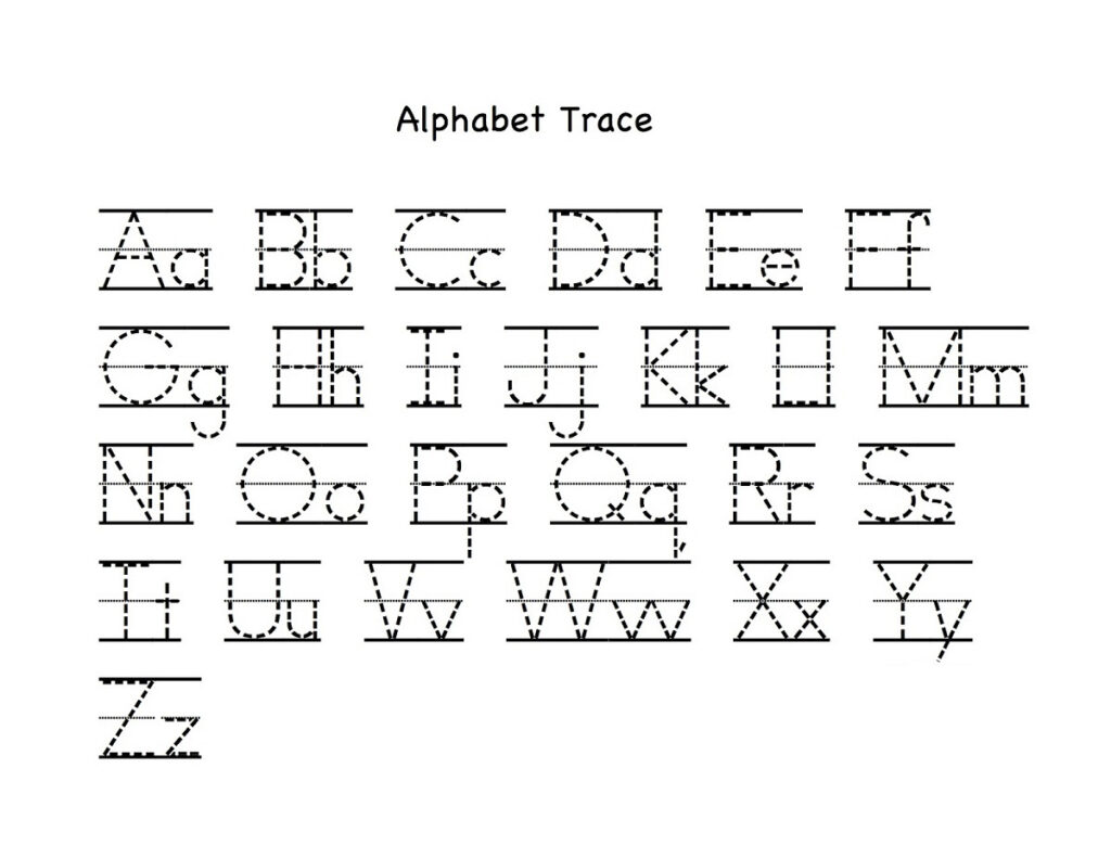 Alphabet Letter Tracing Printables | Activity Shelter In Alphabet Tracing With Arrows