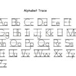 Alphabet Letter Tracing Printables | Activity Shelter Inside Alphabet Letter Trace