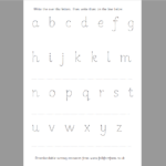 Alphabet Letters – Handwriting And Comprehension For Alphabet Worksheets Ks2