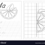 Alphabet Letters Tracing Worksheet With Russian Inside Letter I Tracing Sheet