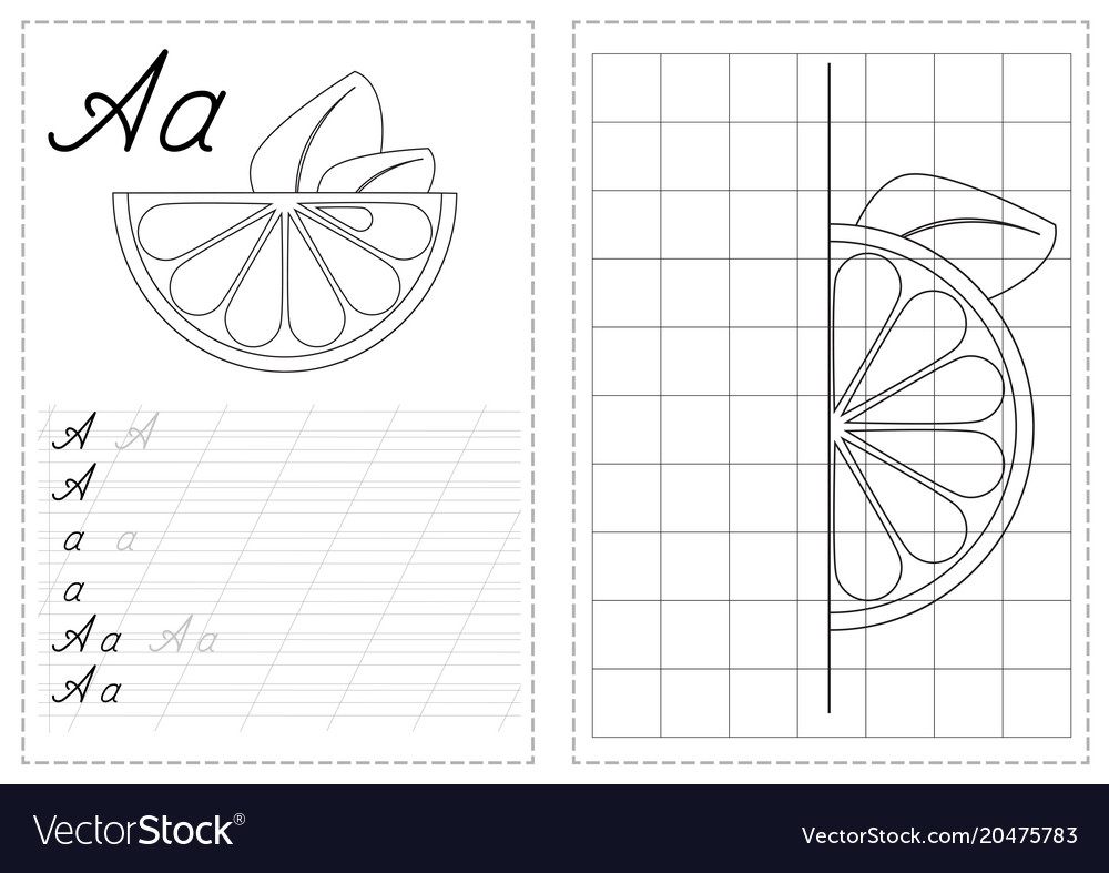 Alphabet Letters Tracing Worksheet With Russian inside Letter I Tracing Sheet