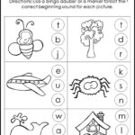 Alphabet Matching Worksheets For Preschoolers Kindergarten For Alphabet Matching Worksheets For Kindergarten