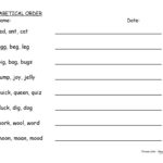 Alphabet Order   English Esl Worksheets For Distance With Alphabet Order Worksheets