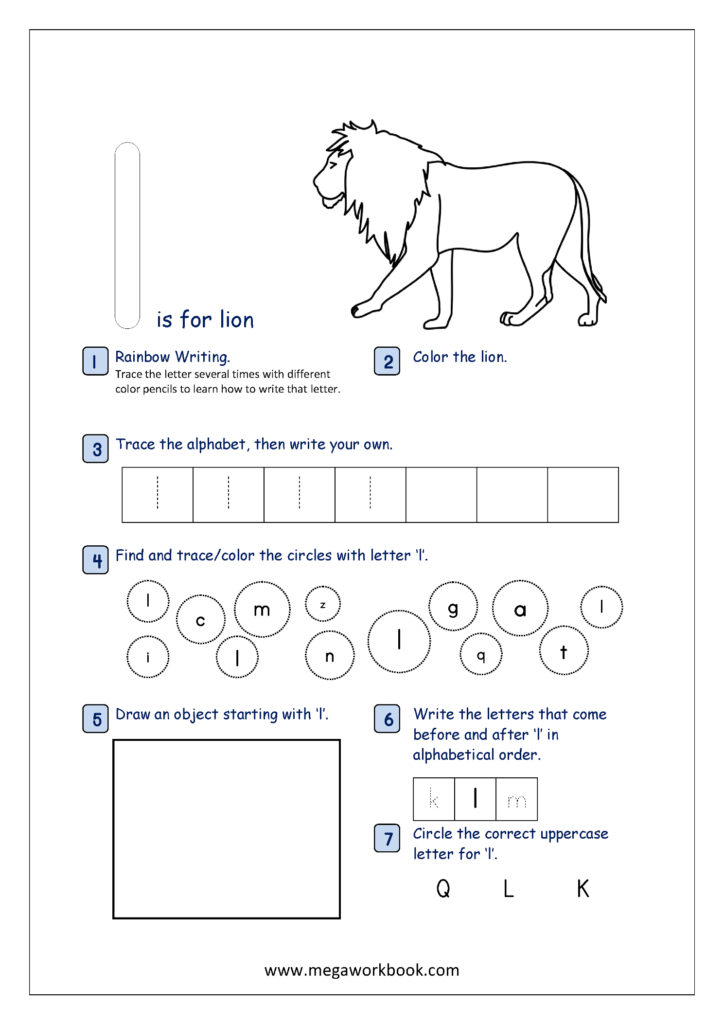 Alphabet Recognition Activity Worksheets For Lowercase/small Intended For Alphabet Skills Worksheets