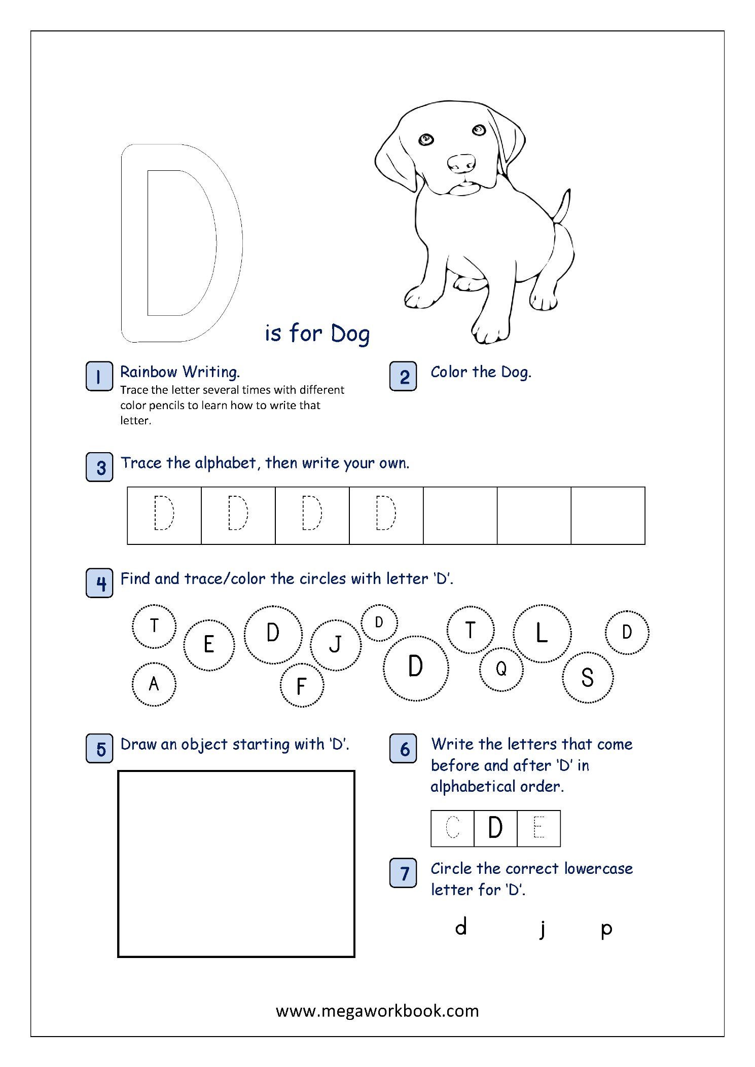 Alphabet Recognition Worksheets For Kindergarten with Pre-K Alphabet Recognition Worksheets