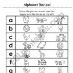 Alphabet Review   Esl Worksheetheather.burtch In Alphabet Review Worksheets