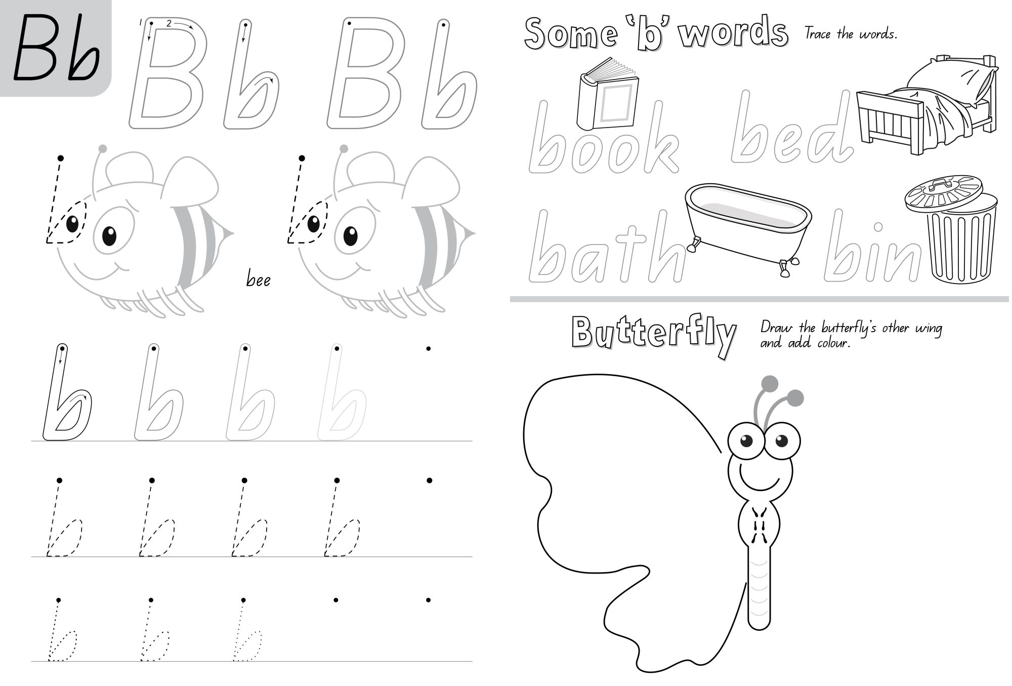 Alphabet Sounds &amp;amp; Writing Scrapbook in Queensland Alphabet Tracing