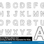 Alphabet Tracing Letters Stepstep Letter Tracing Write With Alphabet Tracing Letters For Preschoolers