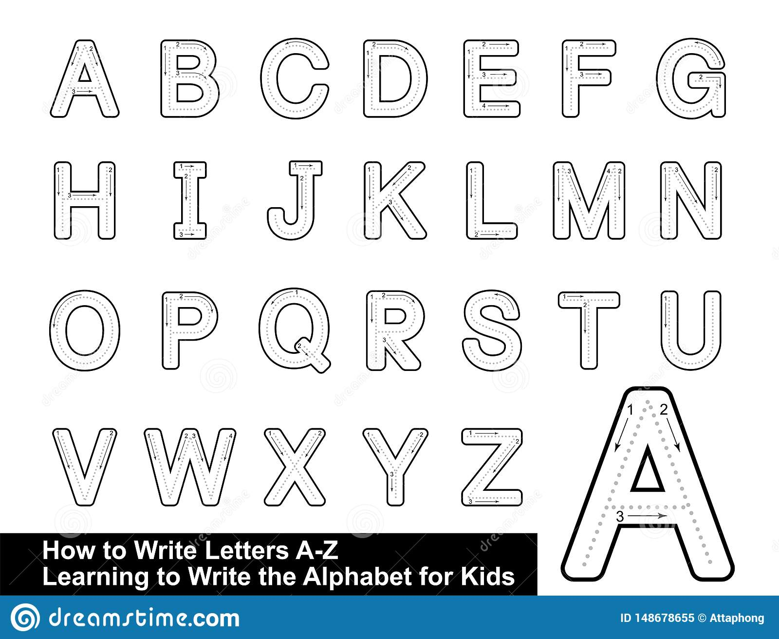 Alphabet Tracing Letters Stepstep Letter Tracing Write with Alphabet Tracing Letters For Preschoolers