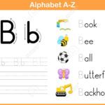 Alphabet Tracing Worksheet: Writing A Z Pertaining To A Z Alphabet Tracing