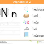 Alphabet Tracing Worksheet: Writing A Z Stock Vector Throughout Alphabet Tracing Notebook