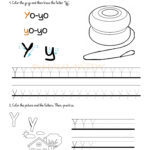 Alphabet Tracing Worksheets   How To Write Letter Y Within Alphabet Tracing Letter Y