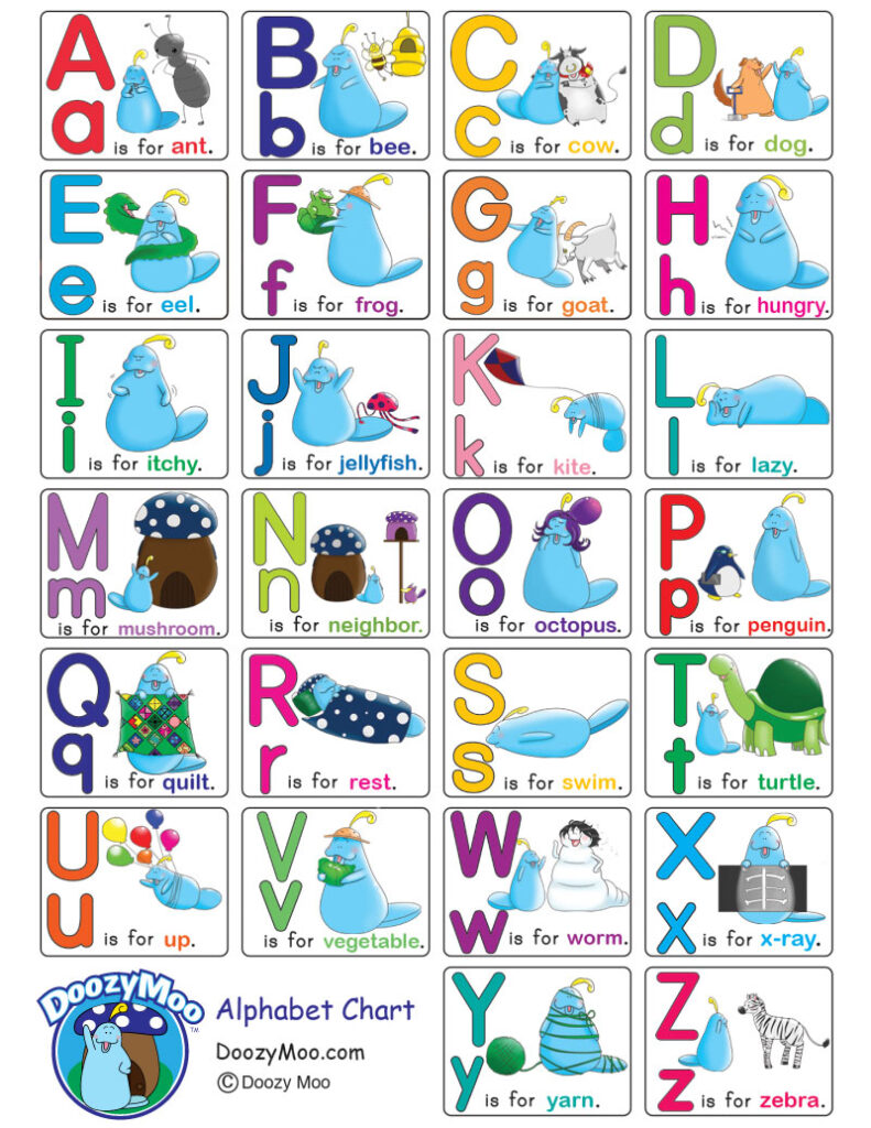 Alphabet Worksheets (Free Printables)   Doozy Moo With Alphabet Worksheets Pdf Free Download