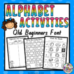 Alphabet Worksheets Qld Beginners Font Throughout Alphabet Tracing Qld