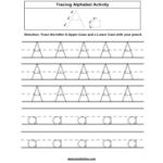 Alphabet Worksheets | Tracing Alphabet Worksheets In Alphabet Worksheets Pdf Grade 1