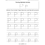 Alphabet Worksheets | Tracing Alphabet Worksheets Inside Letter P Tracing Sheet